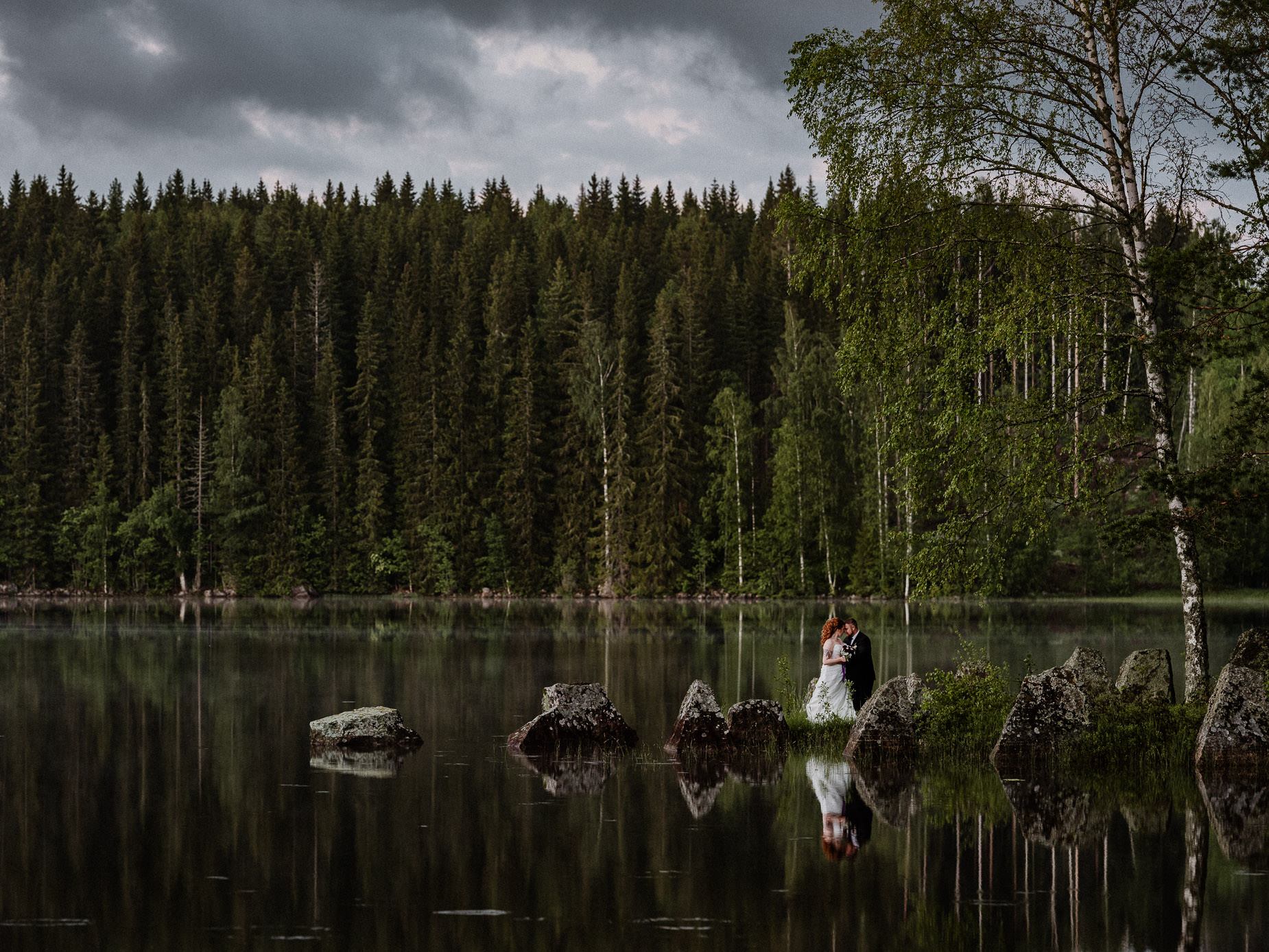 Bröllopsfotografering i Värmland