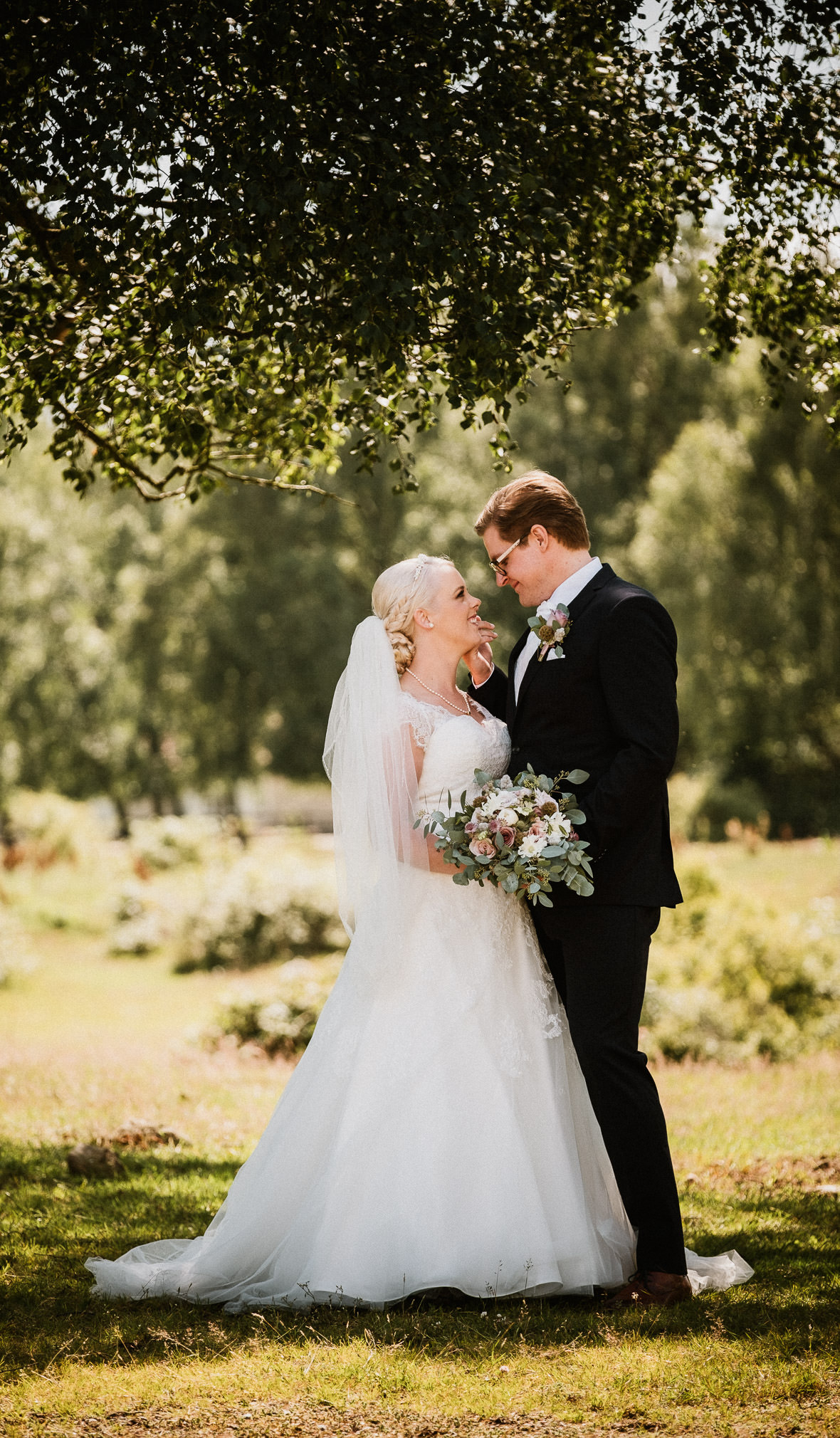 Bröllopsfotografering på Listerlandet i Blekinge