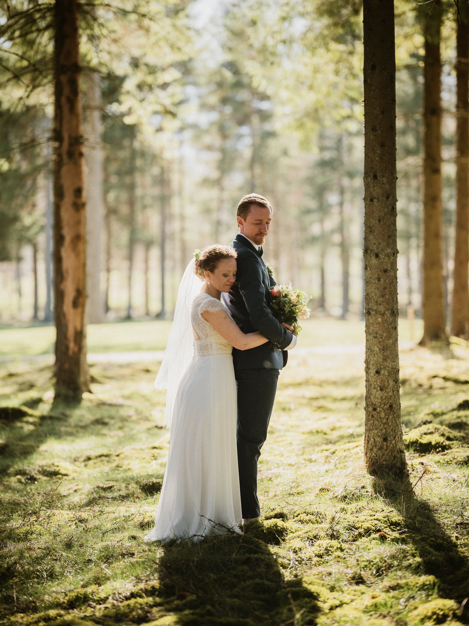 Vårbröllop i Sandseryd - Jönköping - Småland mellan Malin och Daniel